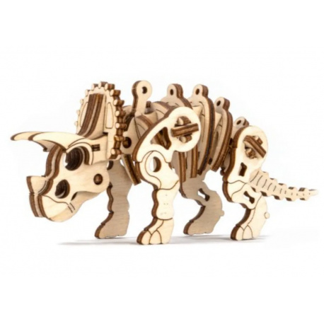 3D dřevěné puzzle - Triceratops